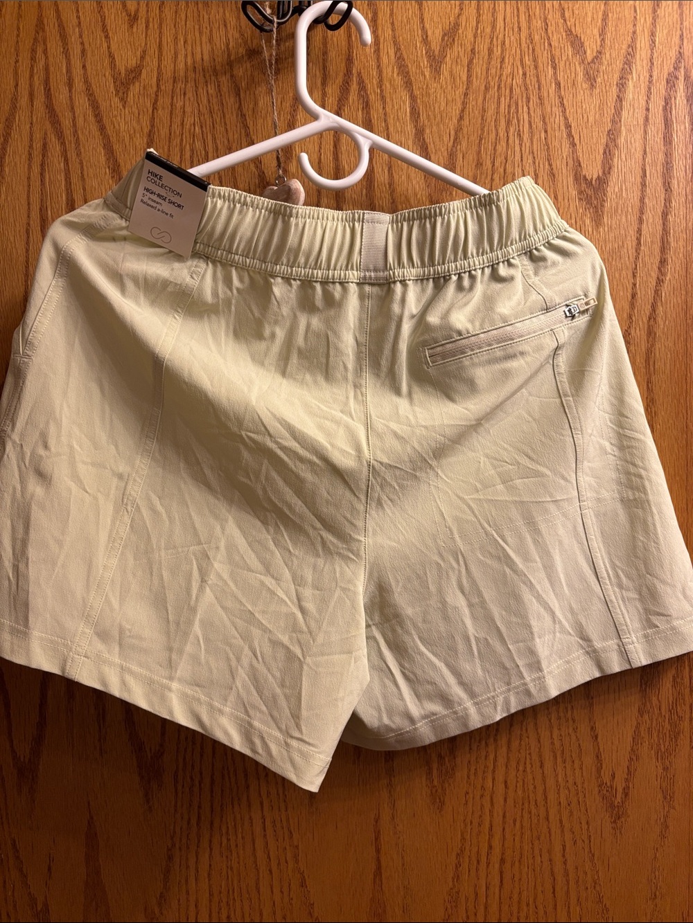CALIA HIKE COLLECTION Women’s Elastic-Waist Cream Shorts